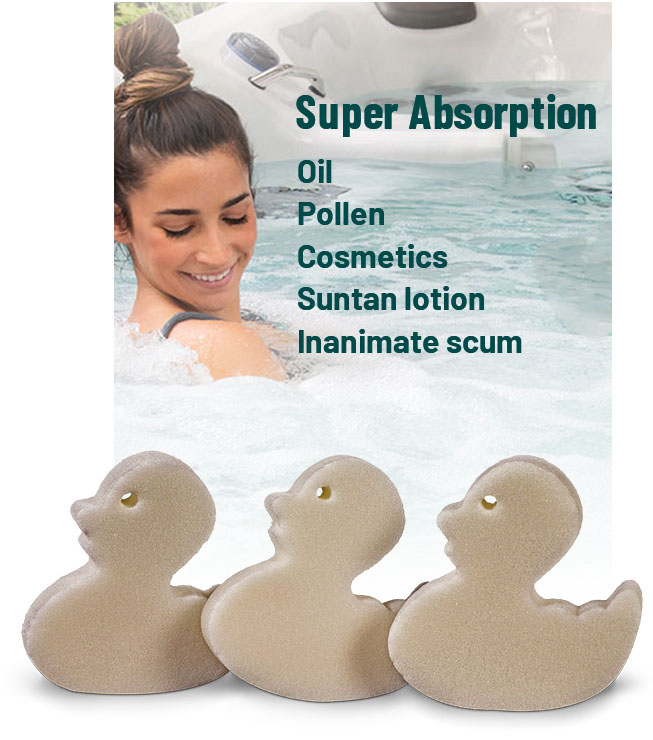 Oil absorbing sponge